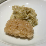 鮨処 池上 - 蟹味噌とシャリ