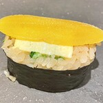鮨処 池上 - 自家製カラスミ だし巻き卵 セ