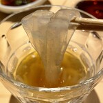 鮨処 池上 - のれそれとは穴子の稚魚です