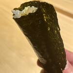 鮨処 池上 - 海苔が命