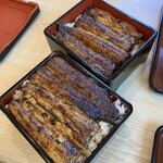 二本松亭 - 下が大盛り　上が普通盛り