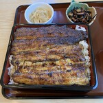 二本松亭 - うな重 特 大盛り