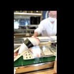 みちわ寿司 - ランチの握りに高騰してるタコが入るんです　byまみこまみこ