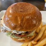 シェイクツリー バーガー＆バー - ベーコンチーズバーガー(エッグトッピング)¥1600