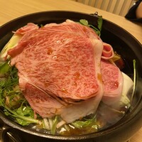 先斗町しゃぶしゃぶすき焼き きらく - 