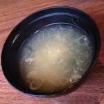 旅籠 - ブッフェ・味噌汁２０１４年６月