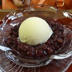 納言志るこ店 - 2014年のクリームぜんざい