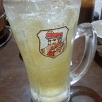 福山駅前酒場　情熱ホルモン - ゆずハイボール(2014.07.05)