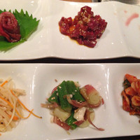 焼肉うしごろ 西麻布本店 - 前菜  トロトロユッケ