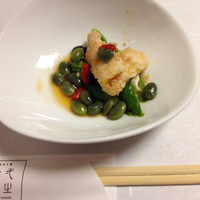 創作中華 一之船入 - 先付け 鱧の湯引き