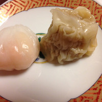 創作中華 一之船入 - 点心 海老餃子と焼売