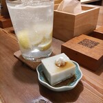酒呑蕎食〆タグル - お通し
