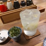 酒呑蕎食〆タグル - レモンサワー