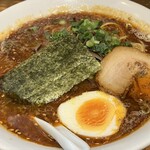 麺屋黒田 - とんこつバリ辛ラーメン1,100円