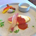 ル・トリアノン - ごちそうプレート(オムレツ)