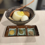 大衆酒場 ほへと 池袋店 - お通し おでん