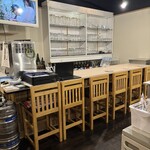 大衆酒場 ほへと - カウンター席