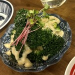 肉と出汁 立ち呑みピラフ - アンチョビブロッコリー