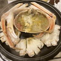 かに・ふぐ専門 蟹吉WEST なんば道頓堀 - 陶板焼き