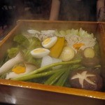 ステーキハウス 村岡 - こちらも蒸し完了