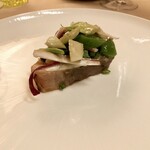 リストランテ ラ・バリック トウキョウ - 鰤のマリネ