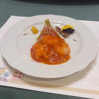 中国料理 盤古殿 新横浜プリンスホテル店 - 海老のチリソース