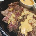 いきなりステーキ - チーズた～っぷりトロ～り♫