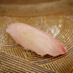 にぎり鮨 一五〇 - 熟成クエ（おすすめ）