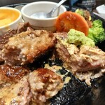 いきなりステーキ - ハンバーグもワイルドだぜぇ～ (^-^ゞ