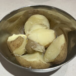 カリーライス専門店エチオピア - あらかじめ割っておく