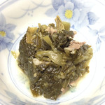 せっちゃんのエクスペリヤンスの家 - 高菜漬けを戻して油炒めに