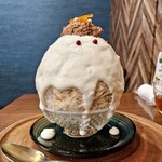 京かき氷 つみき - 柚子れない恋(真横から)