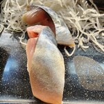 えび寿し - 握り 〆さば