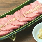 特上黑舌鹽 excellent wagyu 切片舌