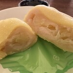 武市神栄堂菓子店 - 文旦大福、断面