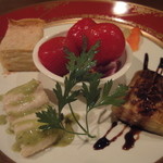 PASTA&BAR Natsu - 左の奥の厚揚げみたいなの美味しかったなやー。