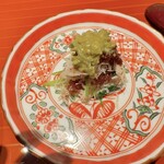 287971286 - ズワイ蟹のほぐし身タラバ外子と蟹味噌乗せ