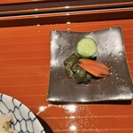 おい河 - 香の物、沁みる