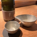 比内地鶏串 Sot l'y laisse - 秋田醸造 ゆきの美人 酒こまち