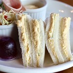 ABCカフェガーデンズ - たまごサンド