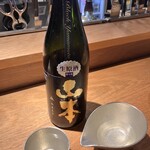 比内地鶏串 Sot l'y laisse - 山本酒造 ピュアブラック