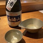 比内地鶏串 Sot l'y laisse - 天寿酒造 鳥海山 純米大吟醸