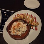 How High The Moon - スパニッシュオムレツとポテトサラダ。