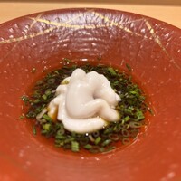 鮨 権左衛門 - 白子ポン酢