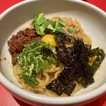 ぎょうざいってん 神田本店 - 台湾服まぜそば（499円）