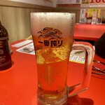 ぎょうざいってん - 生ビール（499円）キリン
