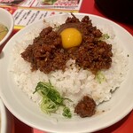 ぎょうざいってん 神田本店 - 肉味噌ごはん 大（389円）
