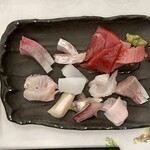 一期一会 よねさん - 昼呑みセットのお刺身