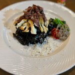 Fortune comes in at the merry gate - ホタルイカのイカスミパスタ