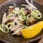 居酒屋のむず - 塩ダレホルモン（650円）